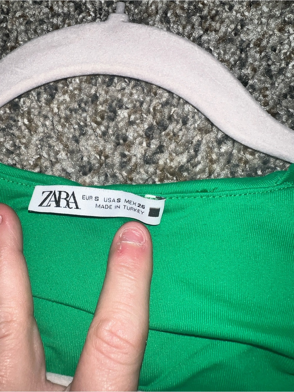 Zara Green Bodysuit